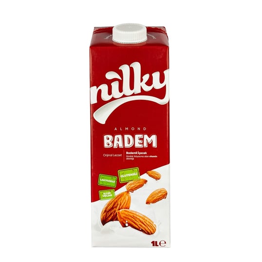 Nilky Soya İçeceği 1 lt Bademli