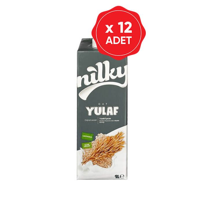Nilky Yulaf Sütü 1 Lt x 12 Adet