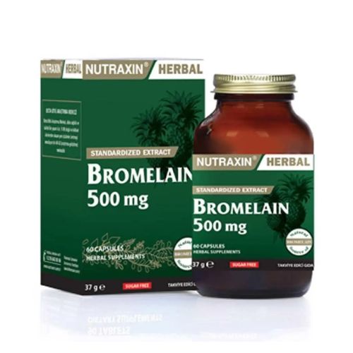 Nutraxin Bromelain Ananas 60 Kapsül