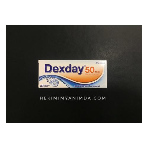 Nuvomed İlaç Dexday 50 mg 20 Efervesan Tablet - Nuvomed İlaç ürünü