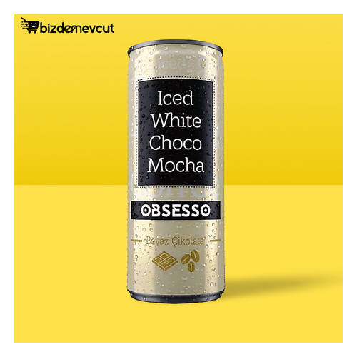 Obsesso Iced White Chocolate Mocha Kahve 250 ml - Obsesso ürünü