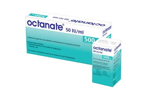 Berk İlaç Octanate 500 IU 1 Flakon - Berk İlaç ürünü