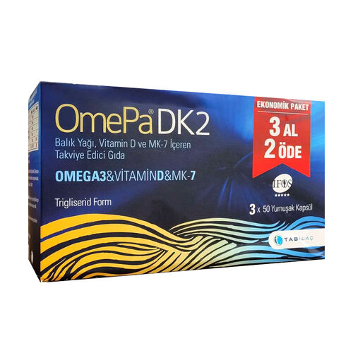 OmePa DK2 Takviye Edici Gıda 3 AL 2 ÖDE