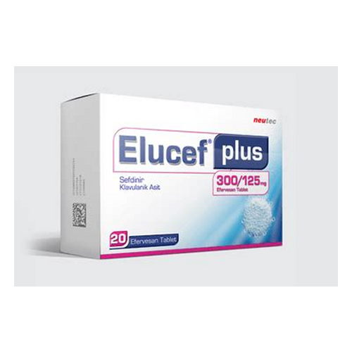 Opto İlaç Elucef Plus 300/125 mg 20 Efervesan Tablet - Opto İlaç ürünü