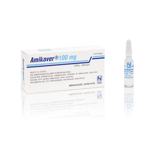 Osel İlaç Amikaver 250 mg 1 Ampül - Osel İlaç ürünü