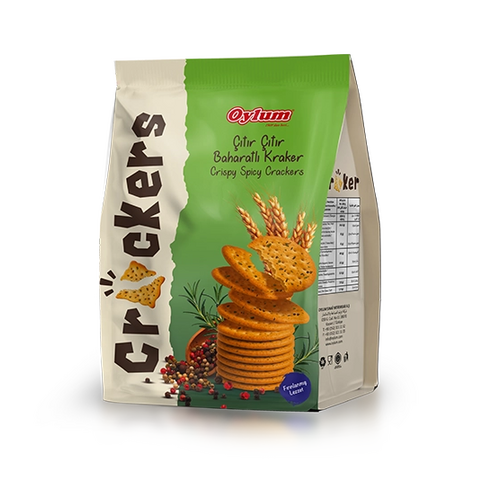 OYLUM Yuvarlak Baharatlı Kraker 100 G - OYLUM ürünü