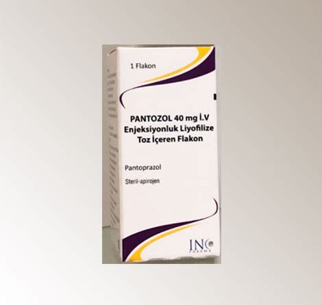 Incpharma İlaç Pantozol 40 mg 1 Flakon - Incpharma İlaç ürünü