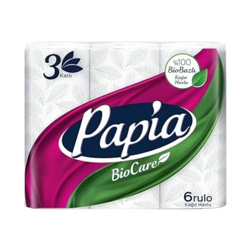 Papia BioCare 12'li Rulo Tuvalet Kağıdı - Papia ürünü