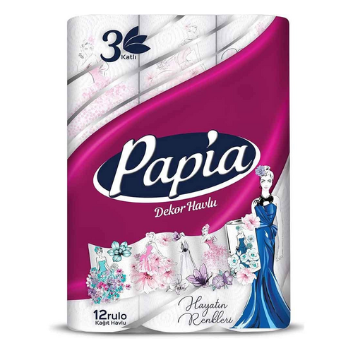 PAPİA HAVLU BİOCARE 6 LI - Papia ürünü