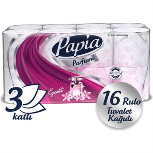 Papia Tuvalet Kağıdı 16'lı Parfümlü