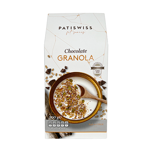 Patiswiss Çikolatalı Granola (300 g)