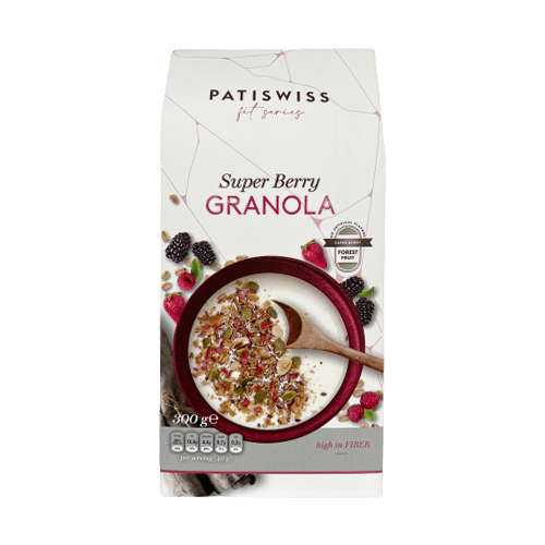 Patiswiss Super Berry Granola (300 g)