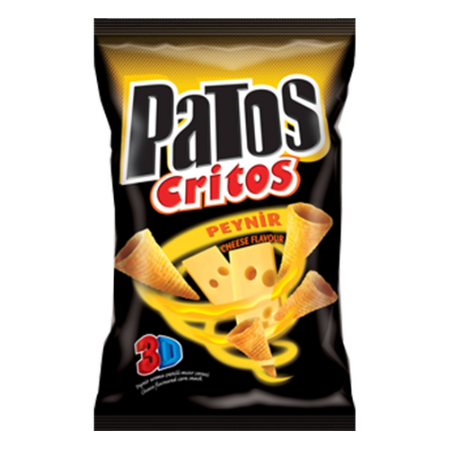 Patos Critos Cips Mısır Peynirli 115 G - Patos ürünü