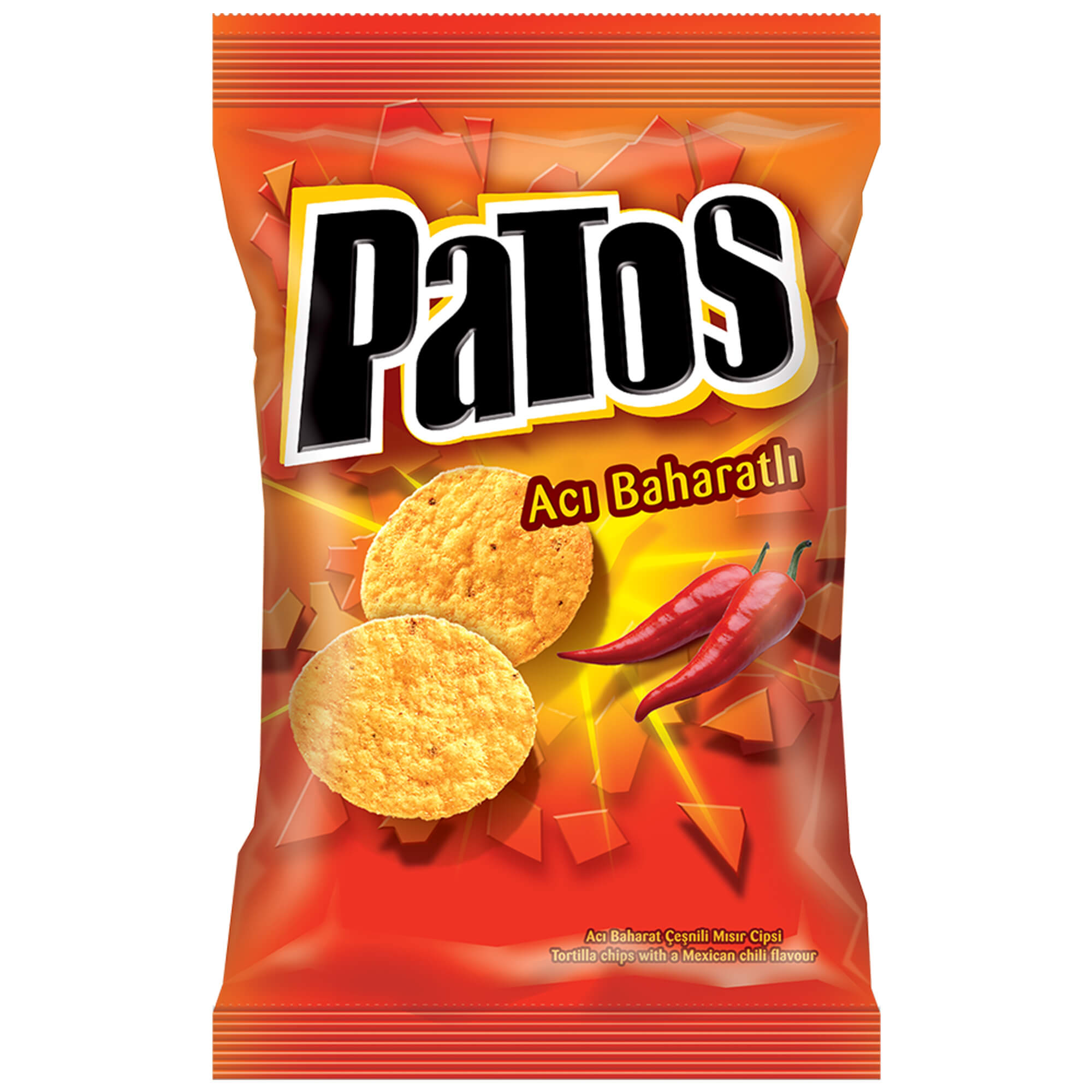 Patos Parti Boy Acı Baharatlı Hot Spice 165 Gr