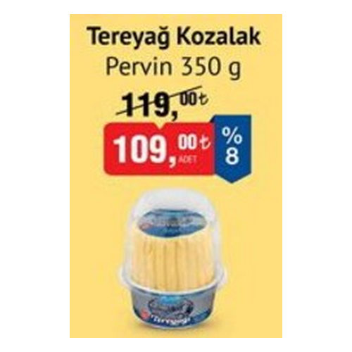 Pervin Tereyağı Kozalak 350g