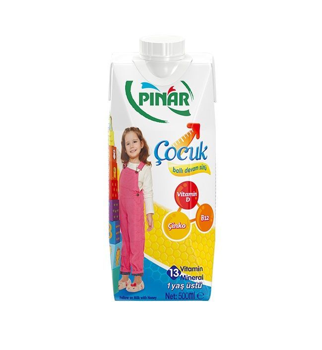 Pınar Çocuk Ballı Devam Sütü 500 Ml