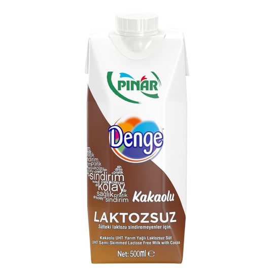 Pınar Denge Laktozsuz Kakaolu Süt 500 ml