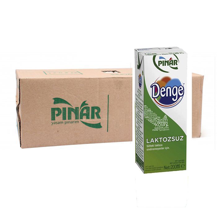 Pınar Denge Laktozsuz Süt 200 Ml x 27 Adet