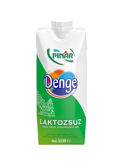 Pınar Denge Laktozsuz Süt 500 Ml
