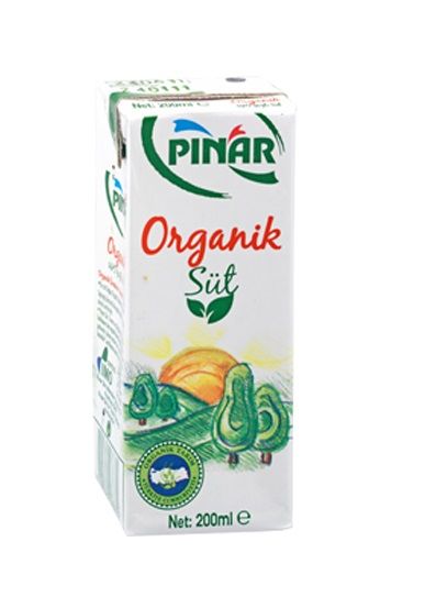 Pınar Organik Süt 200 Ml