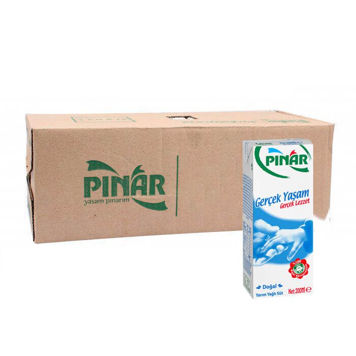 Pınar Süt Yarım Yağlı 200 Ml x 27 Adet