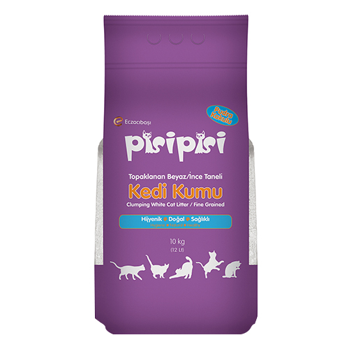 Pisi Pisi Kedi Kumu İnce Taneli (12 L)