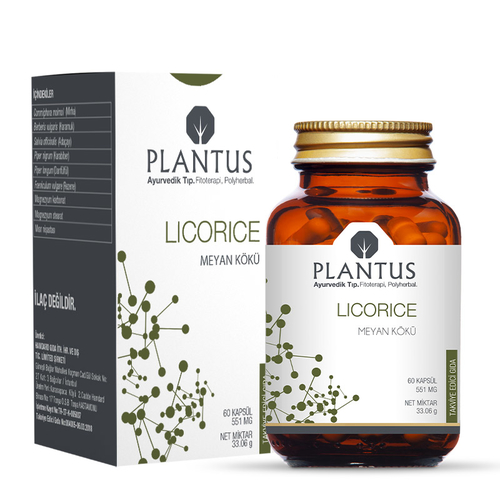 Plantus Licorice Takviye Edici Gıda 60 Kapsül - Plantus ürünü