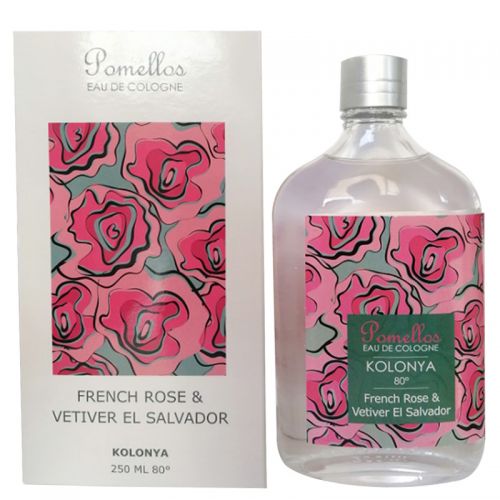 Pomellos Frenc Rose ve Vetiver El Salvador Cam Şişe Kolonya 250 ml - Pomellos ürünü