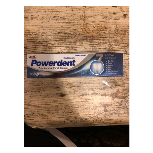 Powerdent Diş Macunu Total Koruma, Parlak Gülüşler - 75 ml - Powerdent ürünü