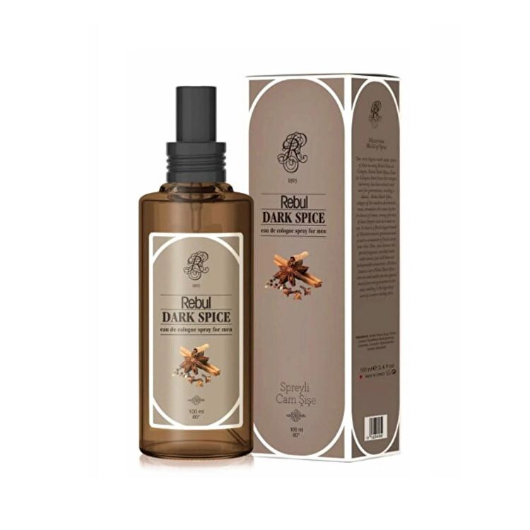 Limko Rebul Dark Spice Kolonya Cam Şişe Sprey 100 Ml