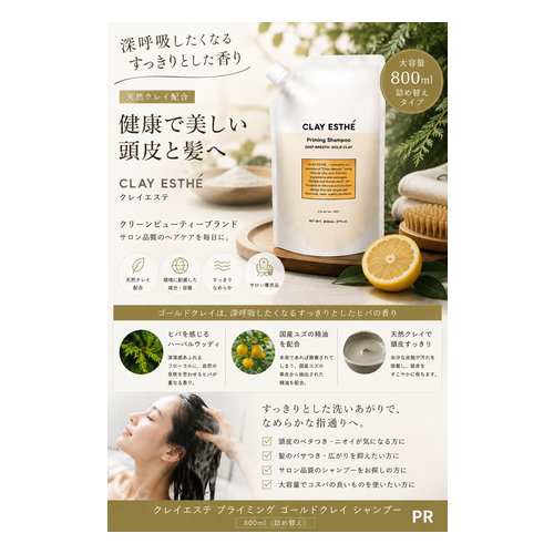 Rectiwa Effective Cleaning Peeling Shampoo 300ml