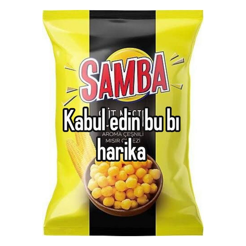 Samba Acılı Mısır Cips 130 G - Samba ürünü