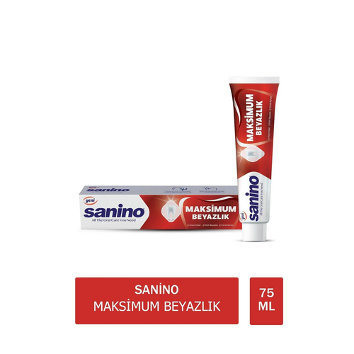 Sanino Maksimum Beyazlik Diş Macunu 75 Ml - Sanino ürünü