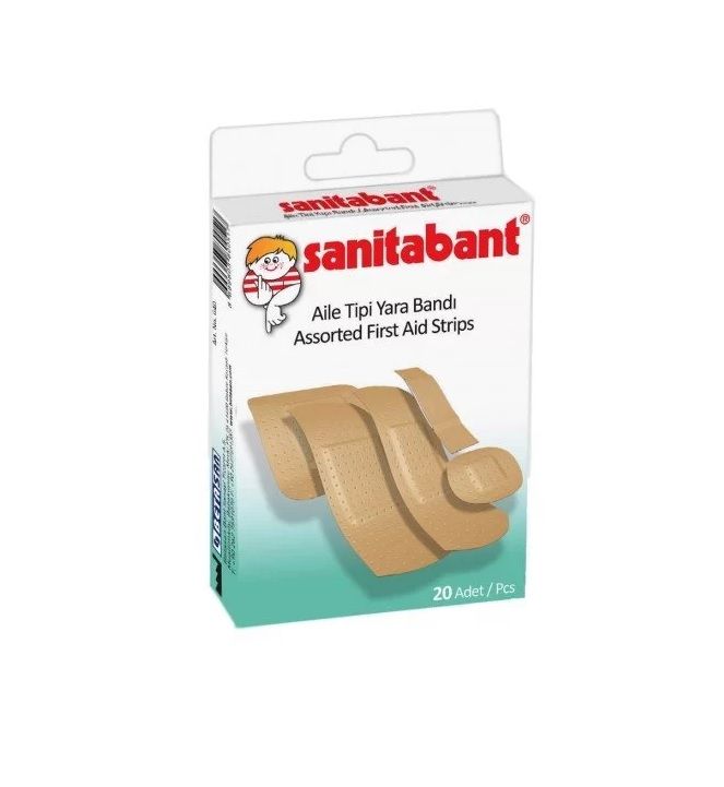 Sanitabant Aile Tipi Yara Bandı 20 Adet - Sanitabant ürünü