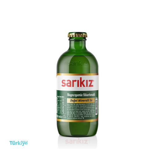 SARIKIZ DOĞAL MADEN SUYU 250 ML - Sarıkız ürünü