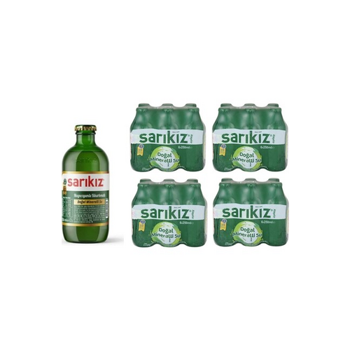 Sarıkız Sade Soda 250ml Doğal Mineralli Su - Sarıkız ürünü