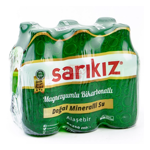 SARIKIZ Sarıkız Sade Maden Suyu 6x250 Ml - Sarıkız ürünü