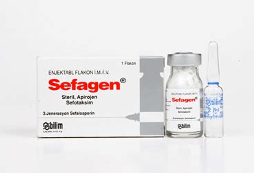 Farmalas İlaç Sefoksim 500 mg IV/IM 1 F lakon