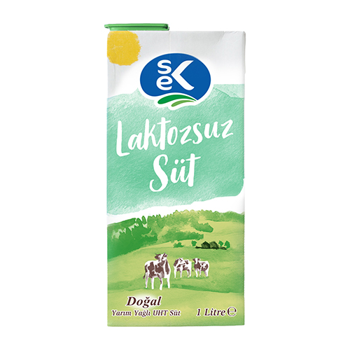 Sek Laktozsuz Süt (1 L)