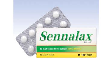 Tripharma İlaç Sennalax 20 mg 20 Tablet