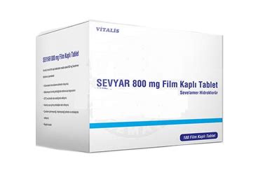 Vitalis İlaç Sevyar 800 mg 180 Tablet