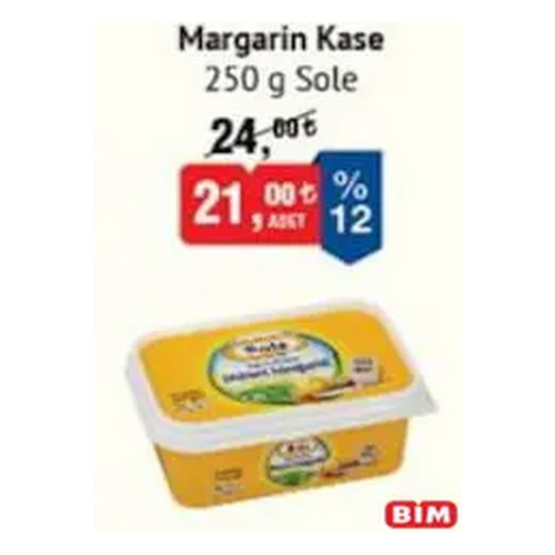 SOLE KASE MARGARİN 250 GR - Sole ürünü