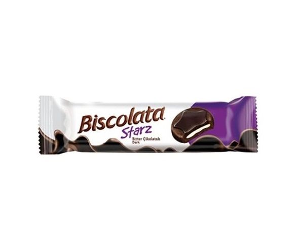 Şölen Biscolata Starz Bitter Çikolatalı Bisküvi 82 Gr