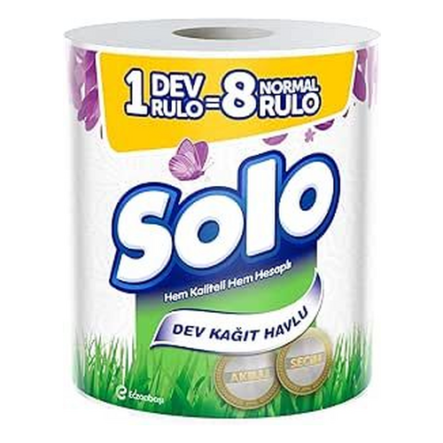 Solo Bambu Dev Rulo Havlu 1=3 - Solo ürünü