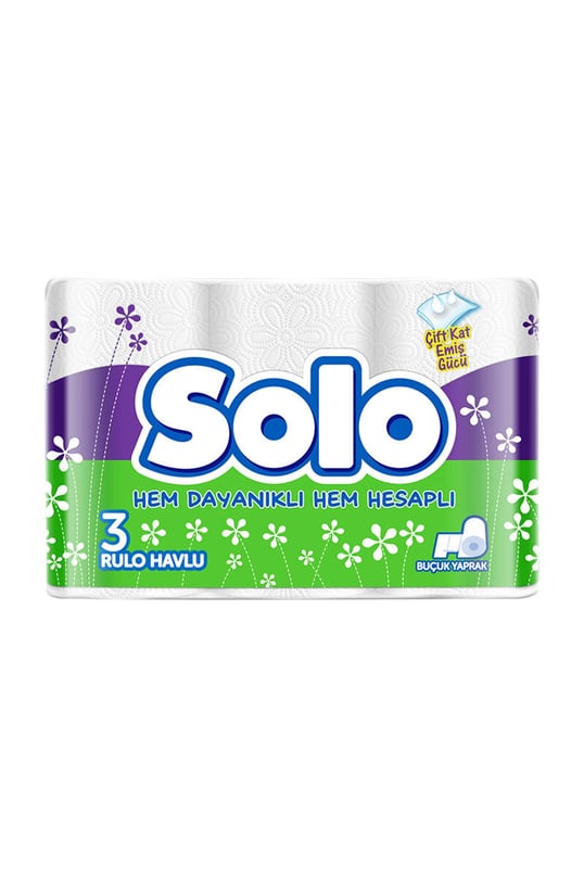 Solo Kağıt Havlu 3'lü