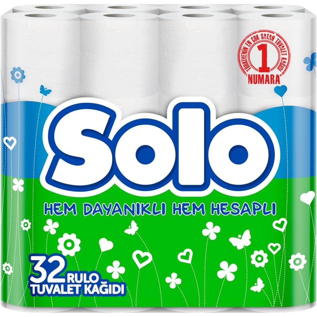 Solo Tuvalet Kağıdı 32 Rulo