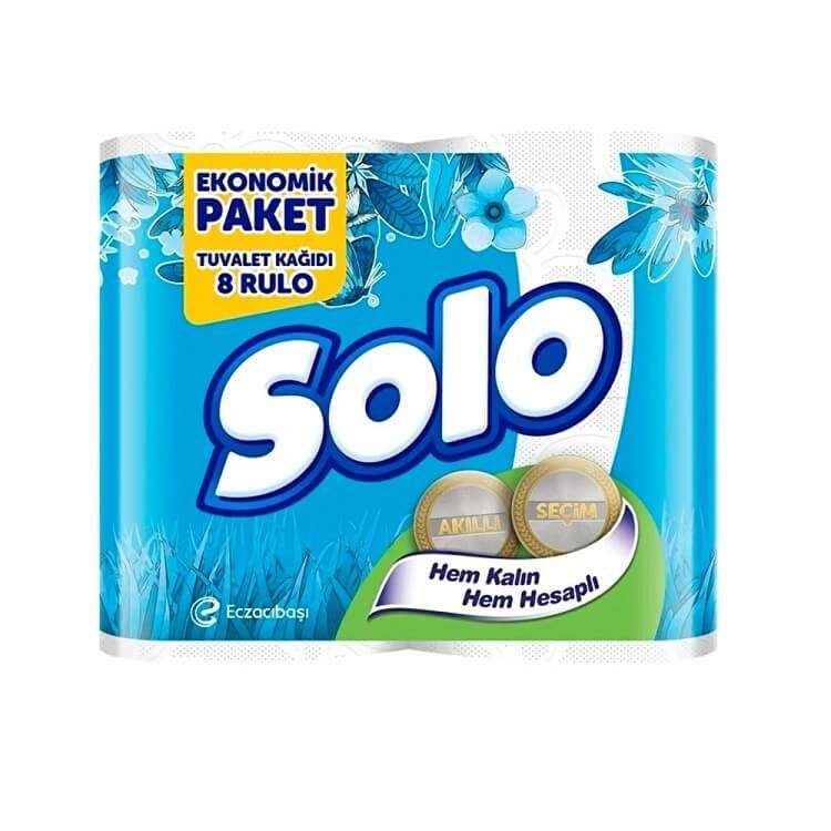 Solo Tuvalet Kağıdı Akıllı Seçim 8 Rulo