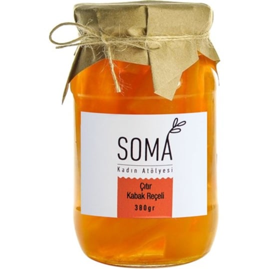 Soma Chialı Şekersiz Çıtır Kabak Reçeli 380 Gr