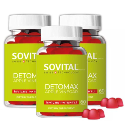 Sovital Detomax 60 Vegan Gummy x 3 Adet - Sovital ürünü