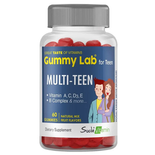 Suda Vitamin Gummy Lab For Teen Multi Teen 60 Gummy